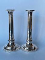 Stel empire zilveren kandelaars, Maastricht 1820, Ophalen of Verzenden, Zilver