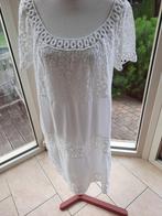 Zomerse jurk MADE IN ITALY - L, Made in Italy, Wit, Maat 42/44 (L), Ophalen of Verzenden