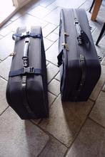 Twee stevige grote linnen reiskoffers Masters (London), Sieraden, Tassen en Uiterlijk, Koffers, Nieuw, Overige materialen, Wieltjes