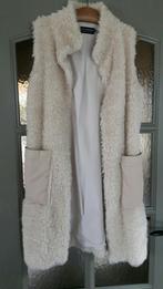 Prachtige lange bodywarmer, maat 40, Ophalen of Verzenden, Zo goed als nieuw, Maat 38/40 (M), Beige