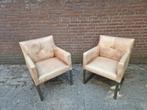 eetkamerstoelen/ zitfauteuils  leer HVS, Ophalen of Verzenden