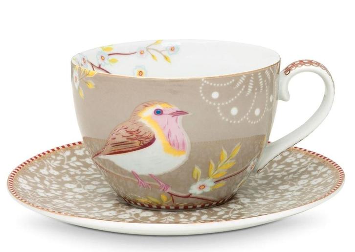 Pip Studio Kop en Schotel - Nieuw, Verzamelen, Porselein, Kristal en Bestek, Nieuw, Kop en/of schotel, Porselein, Ophalen of Verzenden