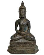 Thaise bronzen Boeddha in Dhyana-mudra, Ophalen of Verzenden, Gebruikt