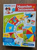 Clementoni Spelend Leren: Maanden en Seizoenen, Ophalen of Verzenden, Nieuw, Puzzelen