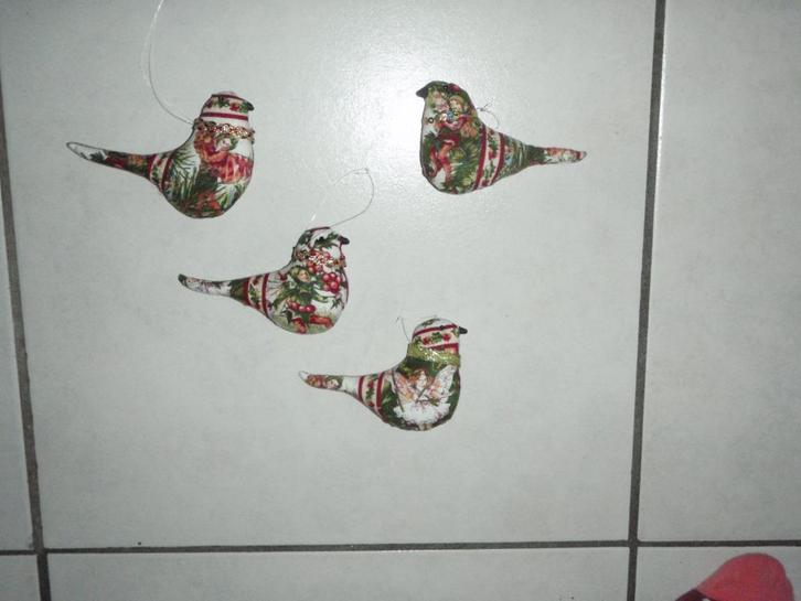 nieuw- 4 Flower Fairies vogeltjes ( Tilda model), Huis en Inrichting, Woonaccessoires | Overige, Nieuw, Ophalen of Verzenden