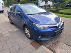 Toyota Auris 1.8 hybrid aspiration (bj 2015, automaat), Auto diversen, Schadeauto's, Automaat, Blauw, Hybride Elektrisch/Benzine