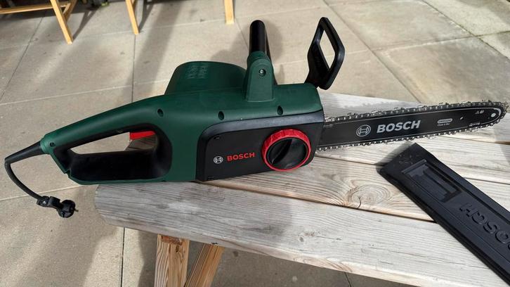 Bosch Elektrische Kettingzaag U ivarsel Chain 35, Doe-het-zelf en Verbouw, Gereedschap | Zaagmachines, Zo goed als nieuw, Kettingzaag