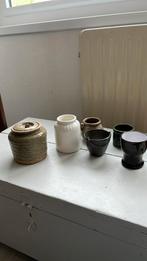Kleine bloempotjes en een gemberpot, Ophalen, Rond, Zo goed als nieuw, Minder dan 25 cm