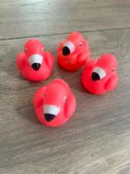 4 roze flamingo’s badspeelgoed, Ophalen of Verzenden, Zo goed als nieuw, Overige typen, Overige merken
