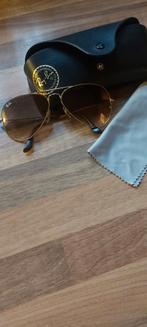 Ray-Ban pilotenbril goudkleur 25 jaar oud, Ophalen of Verzenden, Zo goed als nieuw, Zonnebril, Ray-Ban