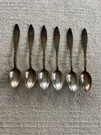 Wellner .6 verzilverde theelepeltjes, Ophalen of Verzenden