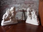 2 mooie brocante beelden Jezus en Janneke €19,95, Ophalen of Verzenden, Gebruikt, Beeld(je)