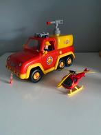 Brandweer Sam - brandweeauto + helikopter, Ophalen of Verzenden, Zo goed als nieuw