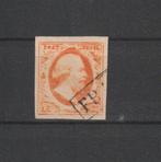 Nederland 1852, NVPH 3, Gestempeld., Verzenden, T/m 1940, Gestempeld