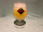 Palm glas met kaars, Verzamelen, Biermerken, Ophalen of Verzenden, Nieuw, Glas of Glazen, Palm