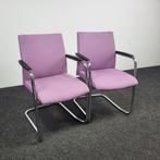 OUTLET Lila Vergaderstoel Slede (Set van 2) 24383, Huis en Inrichting, Stoelen, Ophalen, Gebruikt, Eén