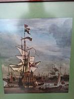 Schip The Gouden leeuw VOC boot Amsterdam brocante vintage, Antiek en Kunst, Curiosa en Brocante, Ophalen