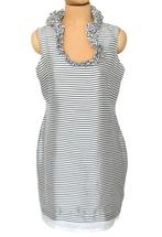 Cynthia Rowley 100% zijden jurk, zwat-wit, Mt. 38 / M, Verzenden, Zo goed als nieuw, Boven de knie, Cynthia Rowley