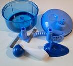 Tupperware  handmatige blauwe hakmolen, Ophalen, Gebruikt, Blauw, Overige typen