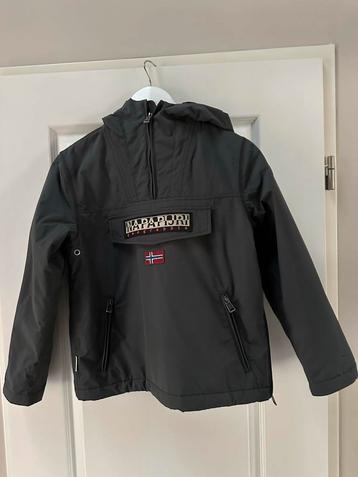 Napapijri Anorak - Mooie kleur grijs mt 140 beschikbaar voor biedingen