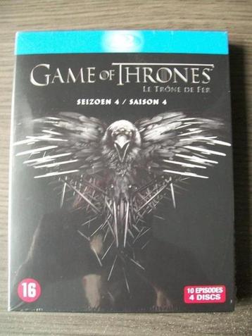 Blu-ray GAME of THRONES Seizoen 4 (4-disc) Box nieuw in seal beschikbaar voor biedingen