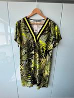Geisha jurk bladerprint groen fel geel maat 36 nieuw, Geisha, Geel, Nieuw, Ophalen of Verzenden