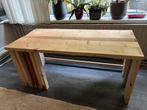 Handgemaakte salon/ side table 1.20x60, Ophalen, Zo goed als nieuw
