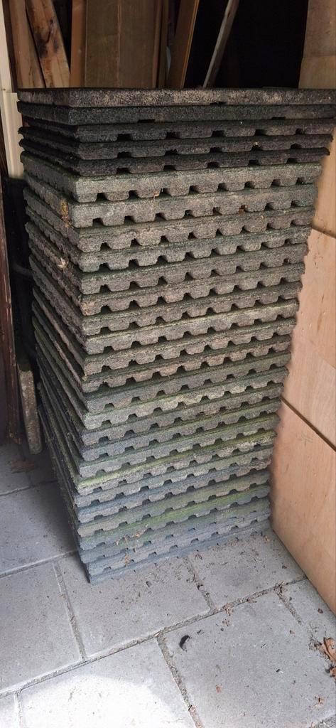 Speeltegels 28 stuks, Tuin en Terras, Tegels en Klinkers, Terrastegels, Beton, 10 m² of meer, Ophalen