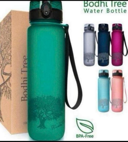 Bodhi Tree Waterfles - Perfect voor Sport & Yoga, Sport en Fitness, Bidons, Nieuw, Ophalen of Verzenden