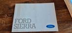 Ford Sierra handleiding, Ophalen of Verzenden