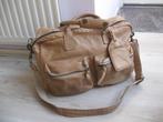 COWBOYSBAG 1030 lichtbruin leer goede staat, Ophalen of Verzenden, Gebruikt, Bruin, Leer