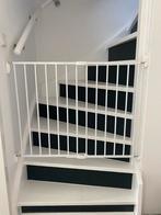 Wit traphekje van Noma (3 stuks), Kinderen en Baby's, Traphekjes, Ophalen, Metaal of IJzer, 100 tot 115 cm, Klemhekje