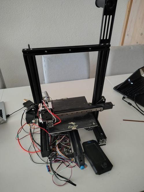 Ender 3 v2 (modded), Computers en Software, 3D Printers, Gebruikt, Ophalen