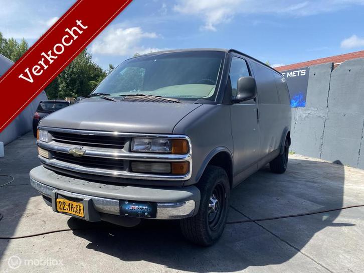 Chevrolet USA Chevy Van 2500 VERKOCHT!, Auto's, Bestelauto's, Bedrijf, Te koop, Airconditioning, Centrale vergrendeling, Elektrische ramen