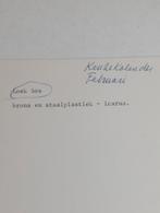 Persfoto Icarus Loek Bos, jaren 70/90, Antiek en Kunst, Kunst | Beelden en Houtsnijwerken, Ophalen of Verzenden