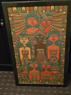 Groot Batik Schilderij van Maliks, Ophalen