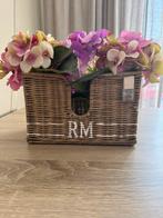 Riviera maison sample mand, Huis en Inrichting, Woonaccessoires | Schalen en Manden, Ophalen of Verzenden, Zo goed als nieuw, Rechthoekig