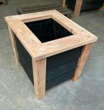 Plantenbak van Potdekseldelen Zwart, Tuin, Vierkant, Nieuw, Ophalen of Verzenden