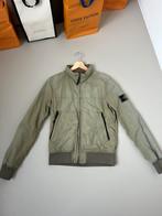 Stone Island Micro Reps Jas Khaki Groen Winddicht Small, Ophalen of Verzenden, Groen, Maat 46 (S) of kleiner, Stone Island
