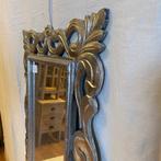Barok Spiegel – houten lijst zilver - 140 x 70 cm- TTM Wonen, 100 tot 150 cm, Nieuw, Info@ttmwonen.nl, Rechthoekig