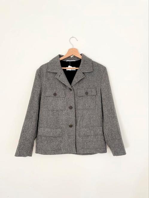 Grijs vintage Strenesse jasje – boxy ‘90s vibe - mt 36, Kleding | Dames, Jasjes, Kostuums en Pakken, Zo goed als nieuw, Jasje