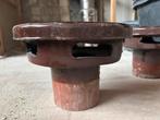 2x Keramische Kraaienkap Geglazuurd, Gebruikt, Ophalen of Verzenden, Minder dan 2 meter, 80 mm of meer