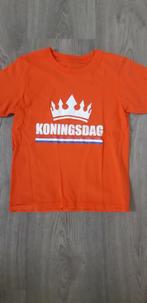 Koningsdag t-shirt, Meisje, Zo goed als nieuw, Ophalen