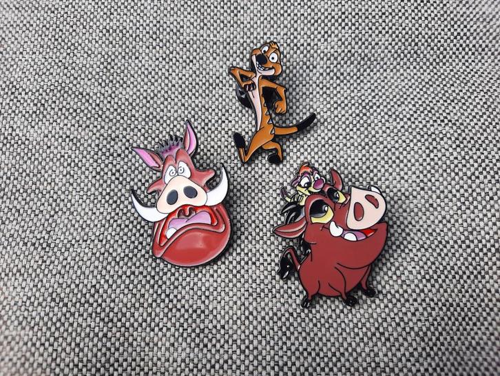 3 grappige pin van de Lion King te koop, Verzamelen, Speldjes, Pins en Buttons, Nieuw, Speldje of Pin, Overige onderwerpen, Ophalen of Verzenden
