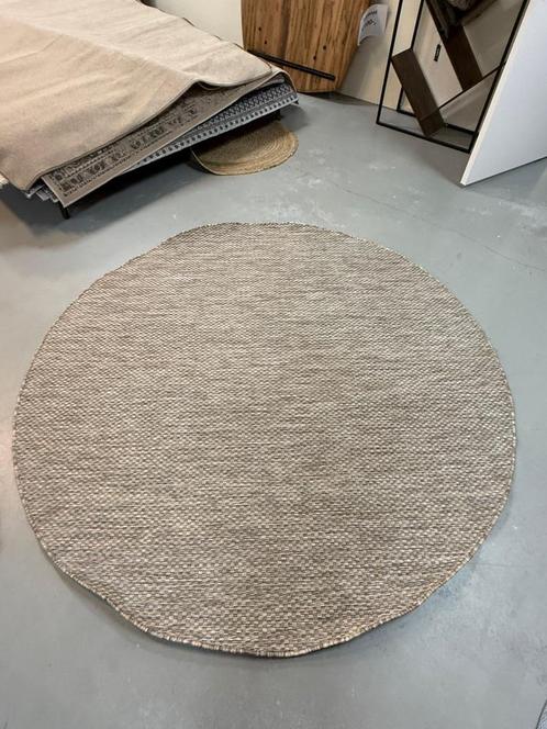 jute vloerkleed beige/bruin 200cm rond, Huis en Inrichting, Stoffering | Tapijten en Kleden, 200 cm of meer, 200 cm of meer, Rond