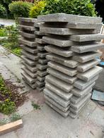 GRATIS | Beton- grindtegels 60x40 | ca. 19/20 m2, Tuin en Terras, Ophalen, Zo goed als nieuw, 10 m² of meer, Beton