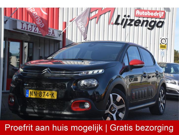 Citroën C3 1.2 PureTech S&S Shine Carplay | Trekhaak | Pano, Auto's, Citroën, Te koop, C3, ABS, Achteruitrijcamera, Airbags, Airconditioning