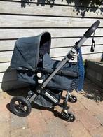 Bugaboo Cameleon 3 Denim 107 + accesoires, Kinderen en Baby's, Kinderwagens en Combinaties, Gebruikt, Bugaboo, Verstelbare duwstang