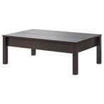 Ikea TRULSTORP Salontafel - Zwartbruin SCHEVENINGEN, Ophalen, Overige materialen, Gebruikt, 100 tot 150 cm