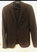 Zara pak , maat 48. Donker bruin, Kleding | Heren, Kostuums en Colberts, Ophalen of Verzenden, Zo goed als nieuw, Maat 48/50 (M)